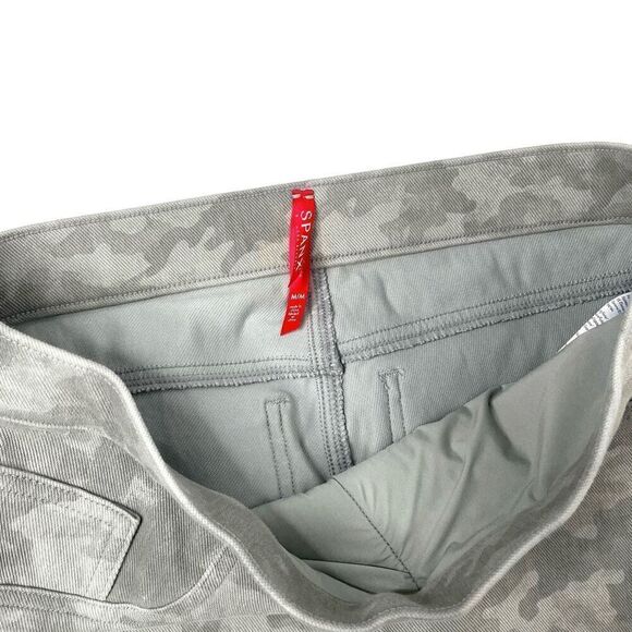 SPANX Jean-ish Ankle Leggings in Stone Washed Camo‎ Size M - Picture 5 of 10